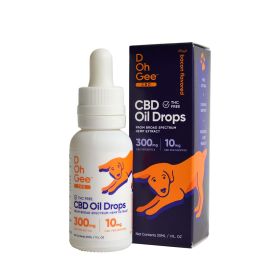 D Oh Gee CBD Dog Oil Drops 300mg Bacon Flavor - 300mg