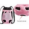 Mesh Pet Dog Carrier Backpack Breathable Camouflage Outdoor Travel Products Bags For Small Dog Cat Chihuahua Mesh Backpack - pink - 38cm*23cm